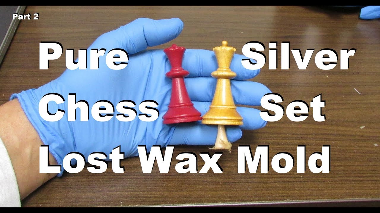 Sreetips Chess Set Lost Wax Casting Silicone Mold