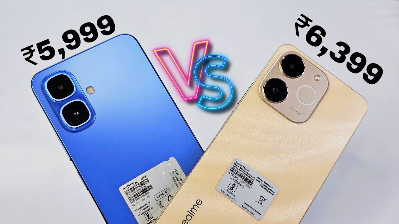 Infinix Smart10 vs Realme Narzo80 Lite Which is the BEST Budget Smartphone ?