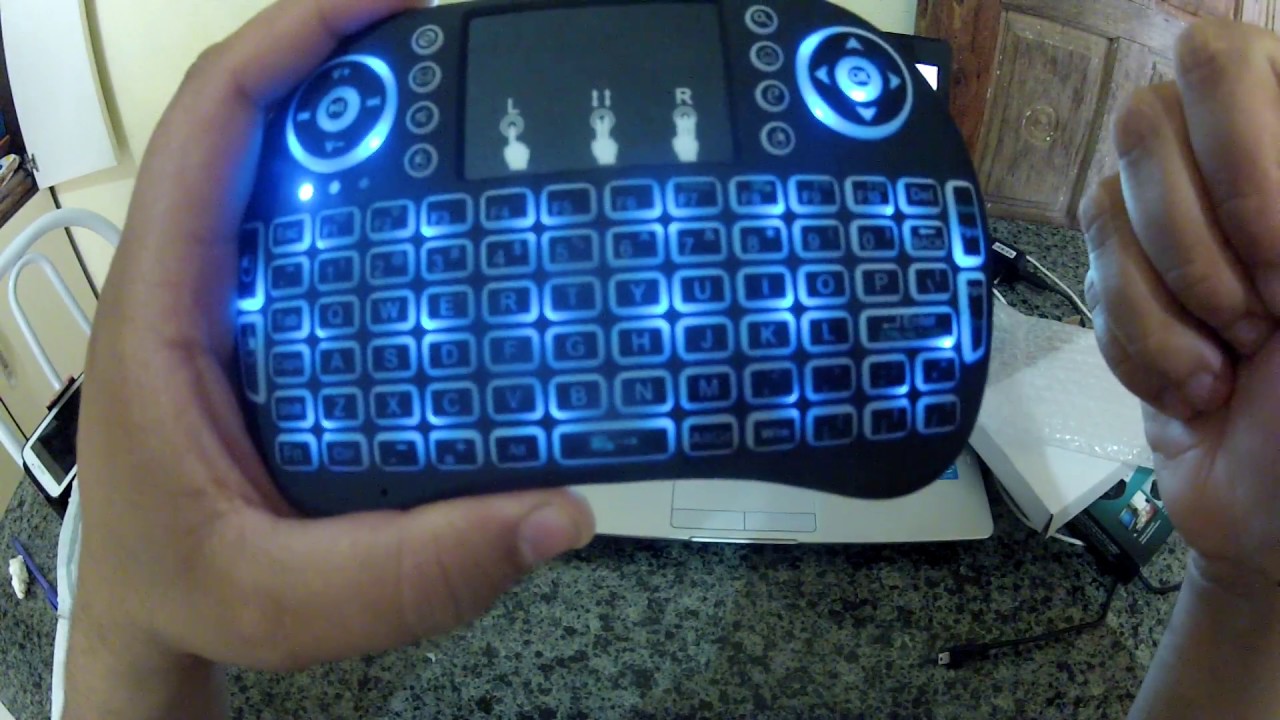 mini teclado wireless para smart tv pc e android