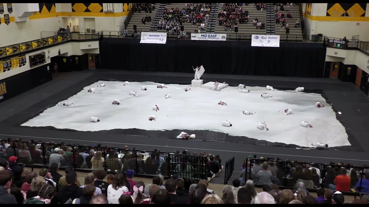 La Voute Performance Ensemble 2025 WGI Mid East Finals 3.16.25 La Voute IO Winterguard