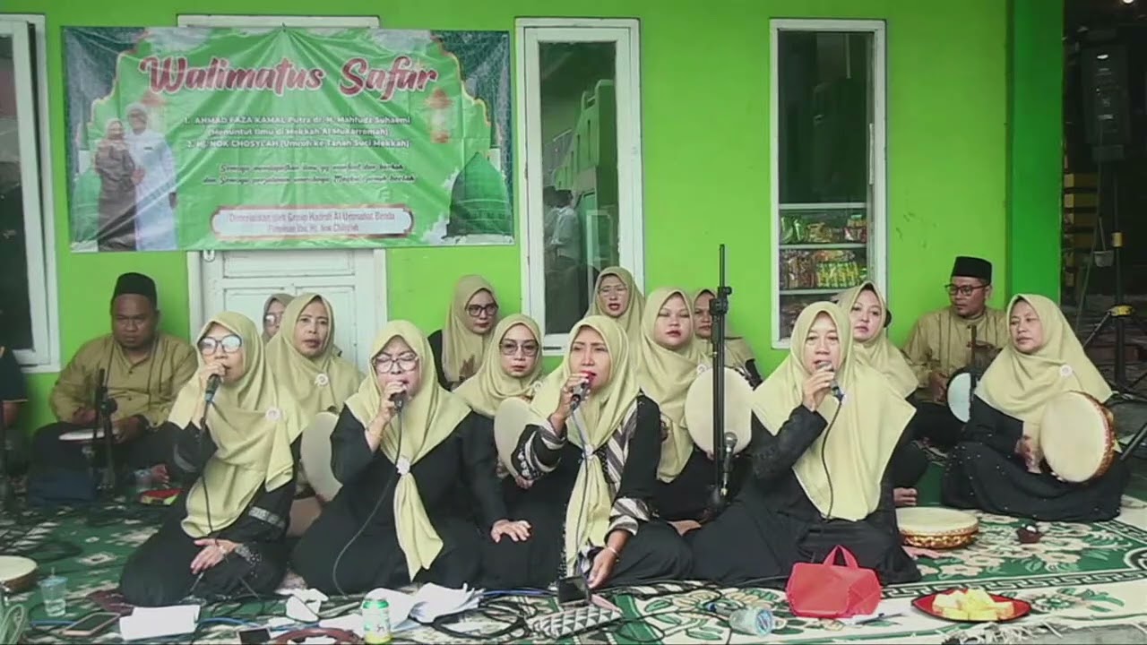 IBU IBU KEREN ! HADROH AL UMMAHAT BENDA BREBES - PANGGILAN HAJI