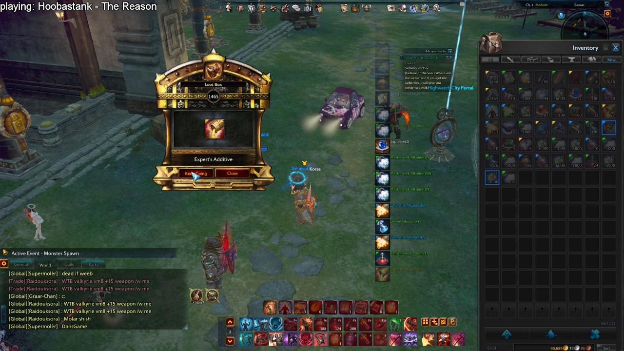Tera Eu Mystel Strongbox Jackpot 2,5k keys opened