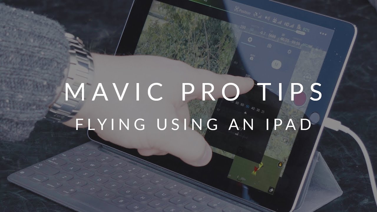 How to use your iPad with the Mavic Pro Drone for a two user Setup