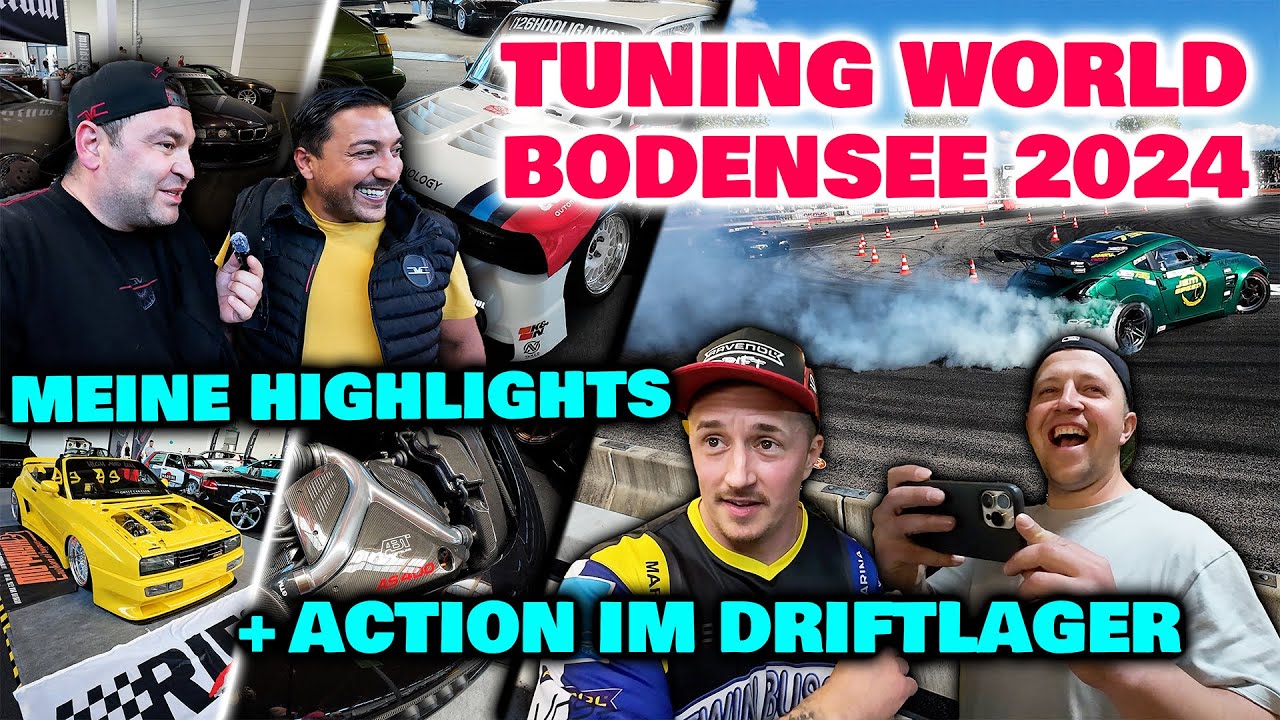 Tuning World Bodensee 2024 - Kompletter Rundgang, Meine Highlights + Action im Driftlager