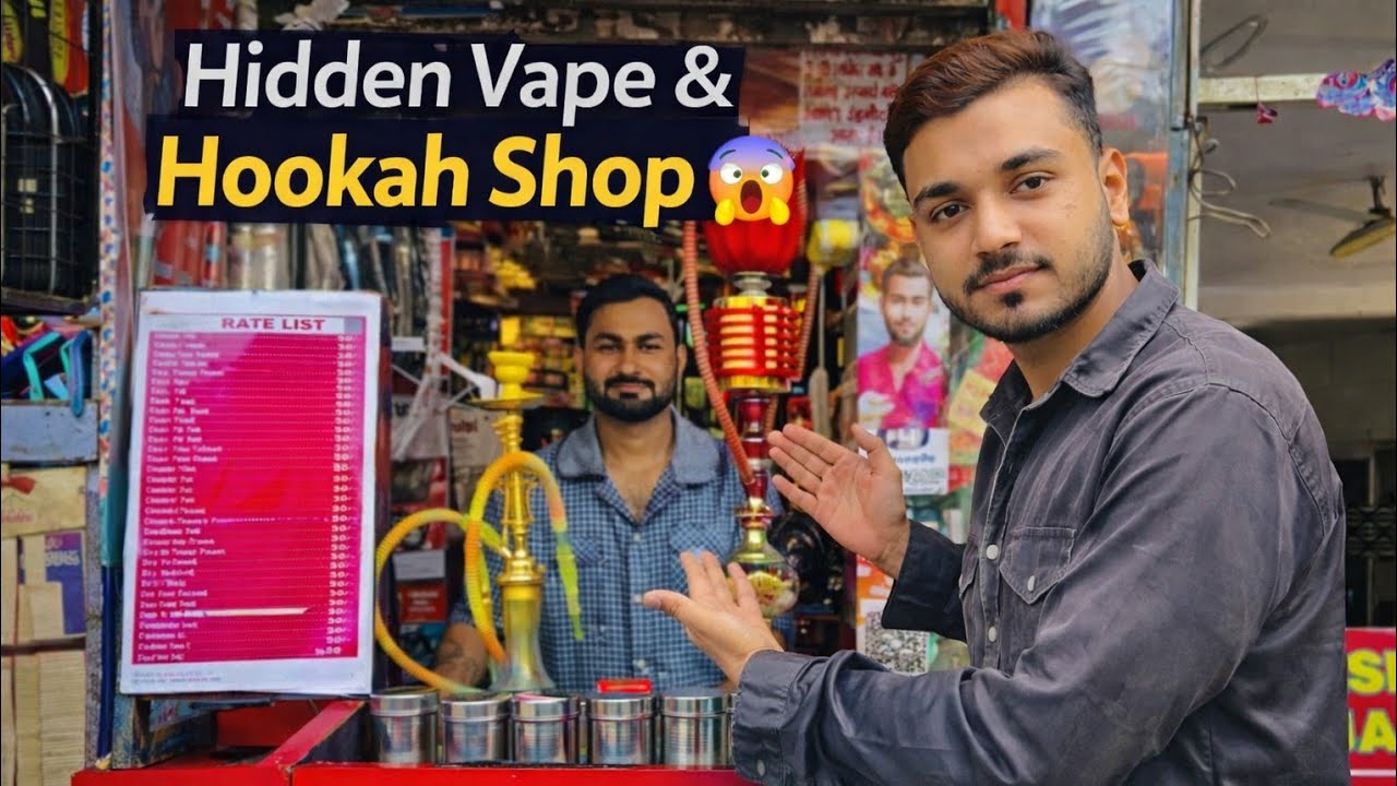How Vape & Hookah Business Works in India | Real Market Tour