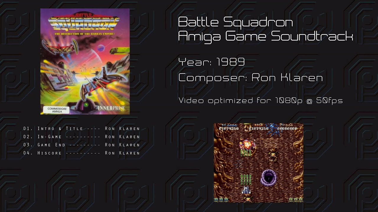Battle Squadron  -= Amiga Game Soundtrack =-