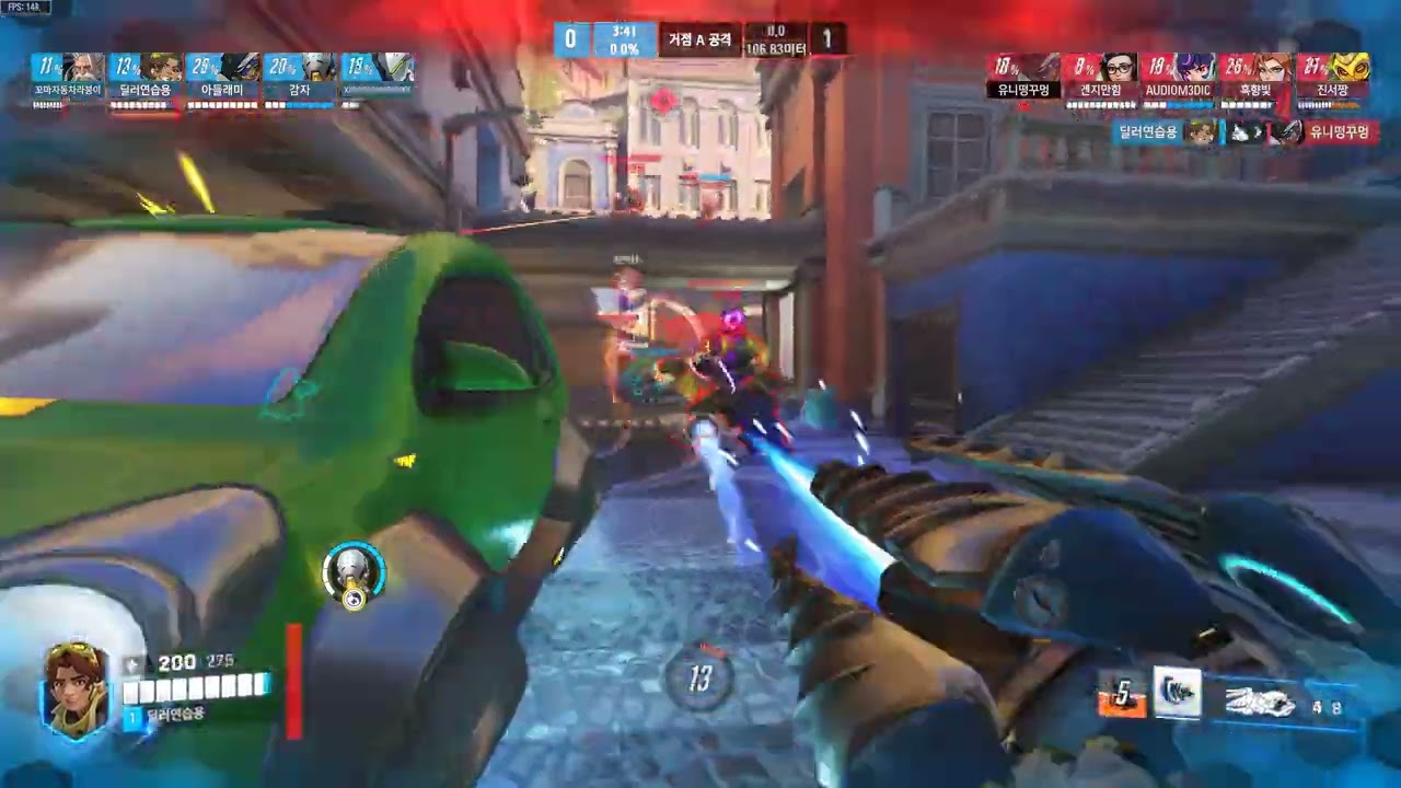 Overwatch2 파라이수 벤처22킬7데스