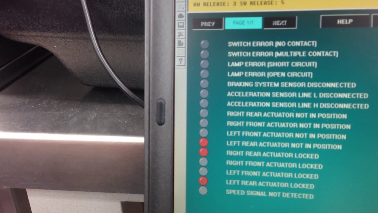 Ferrari 355 suspension ECU error clearing with SD2