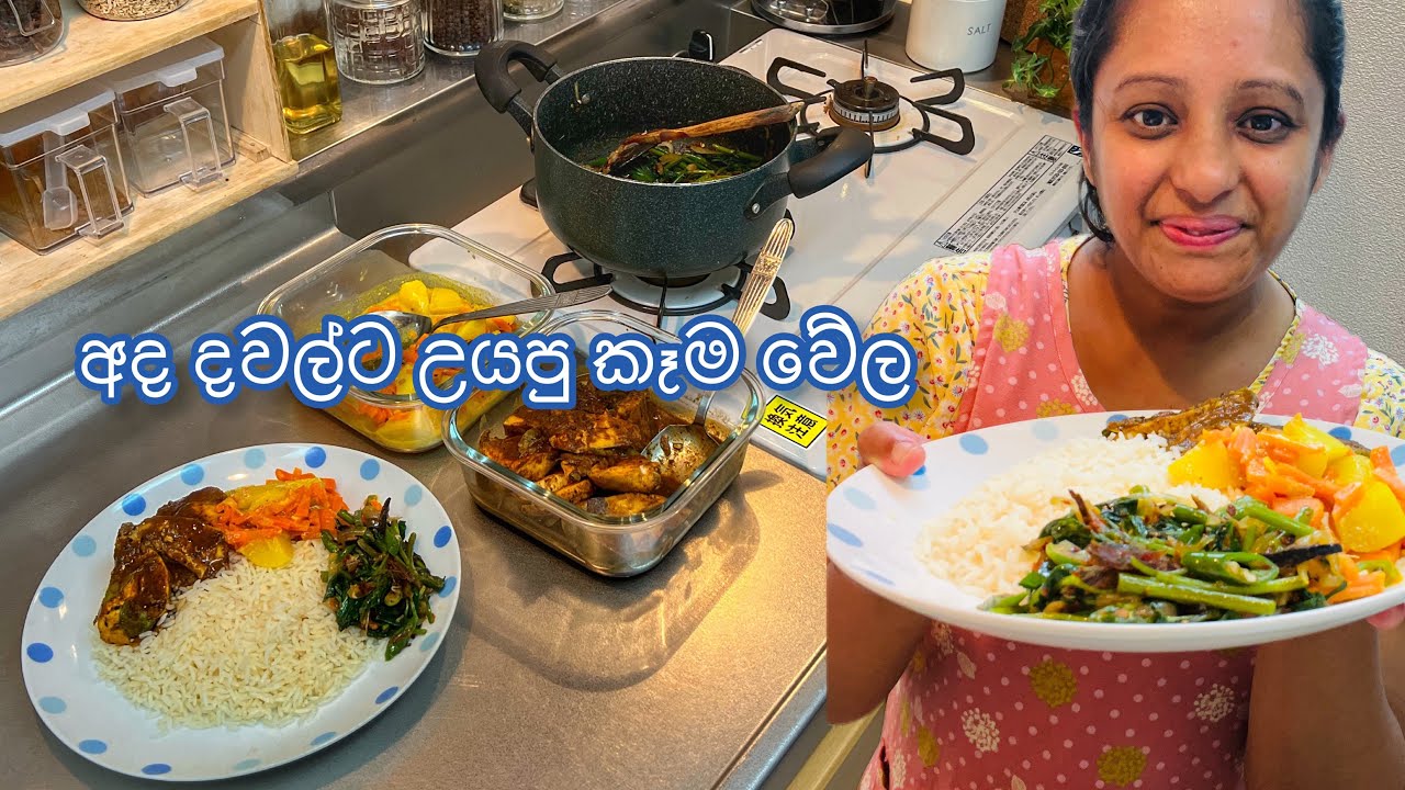 Today's Lunch / අද දවල්ට කෑම උයපු මෙනු එක