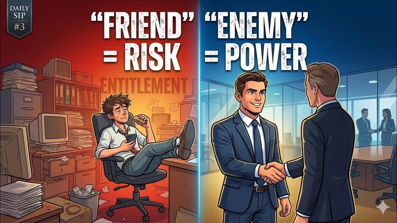 Why Your Work Friends Will Betray You 🤫 (Daily Sip #3)