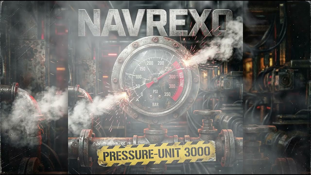 NAVREXO - PRESSURE-UNIT 3000 (Full Album) | 150 BPM Hardstyle Techno-Schlager & Glitch ( 12 Tracks )