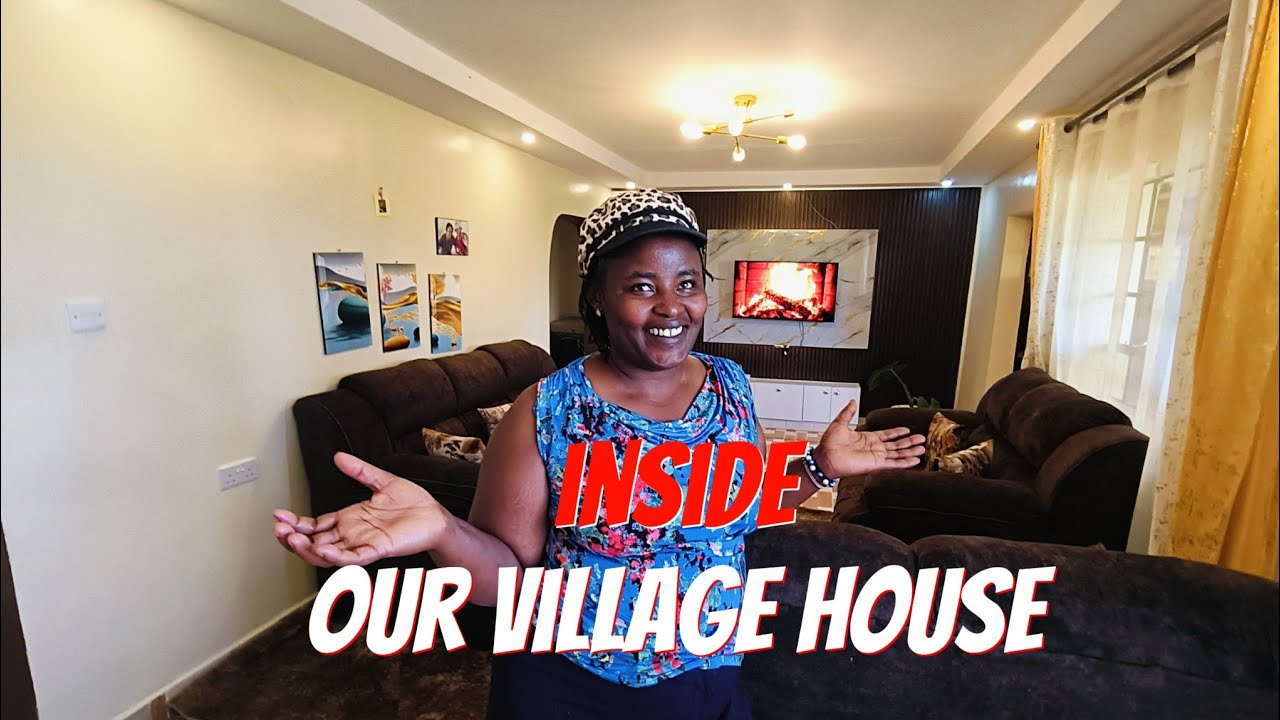 FINALLY ❗ 😱MY  HOUSE TOUR/country side living/KENYA