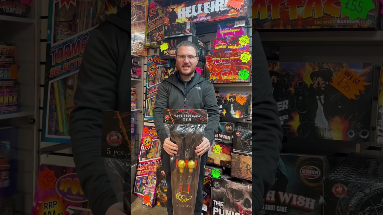 Best Rockets For Bonfire Night - Shell Head XL5 Rockets By Gemstone Fireworks #fireworks #firework