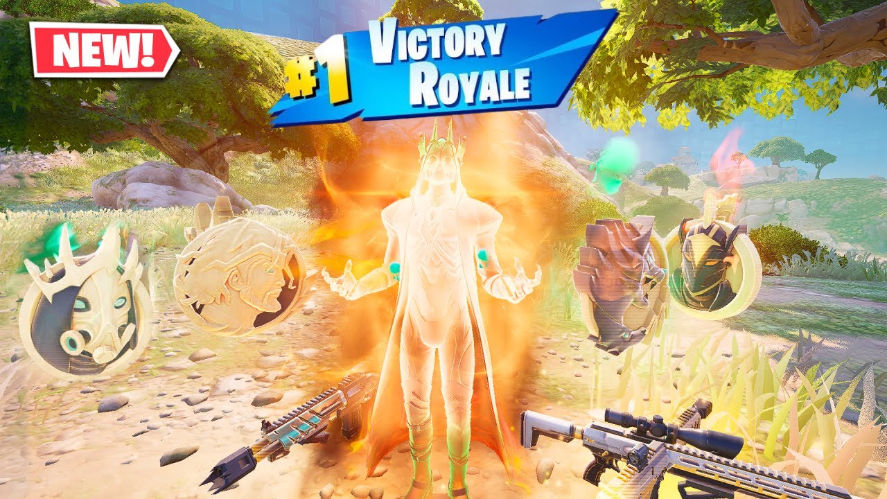 TITANFLAME HADES vs 4 MEDALLIONS & MYTHIC’S CHALLENGE (Fortnite Chapter 5 Season 2)
