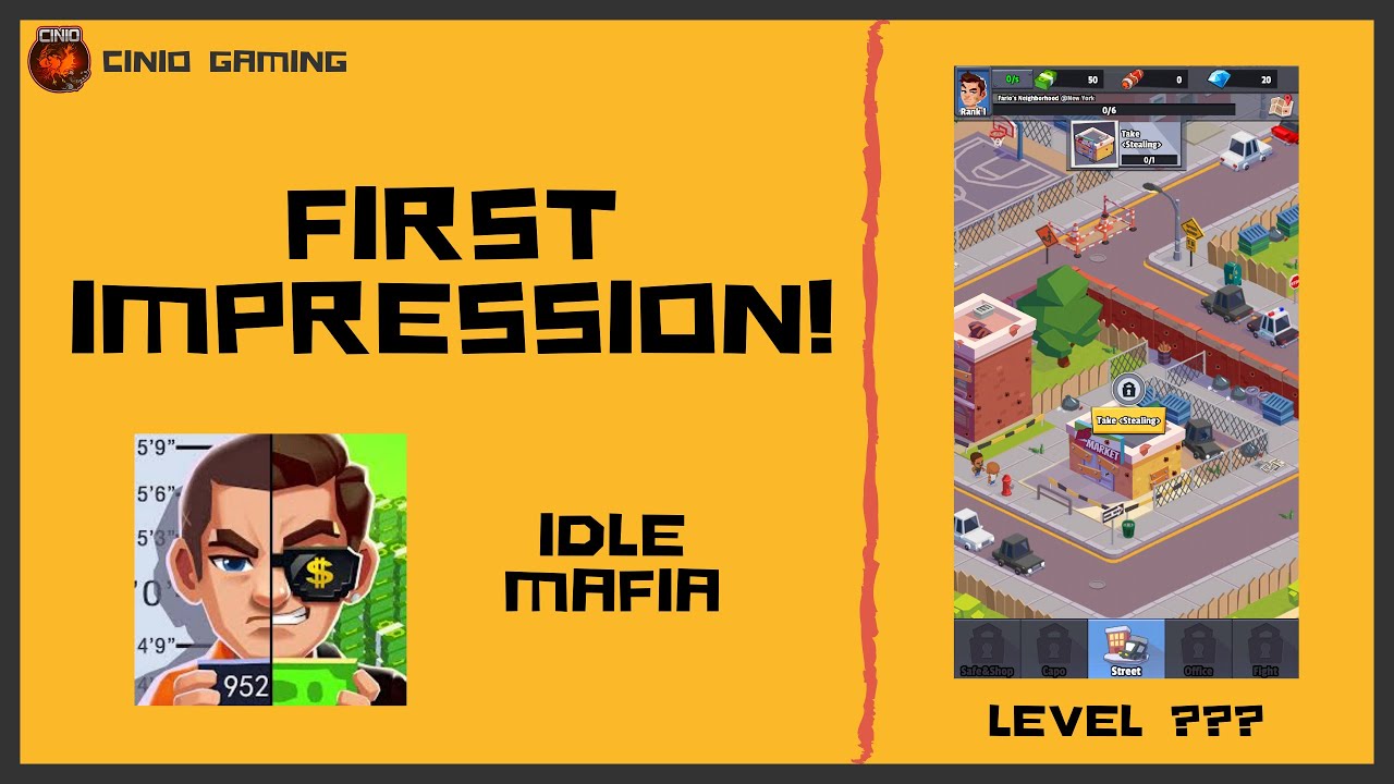 #1 Idle Mafia - First Impression • May 2020
