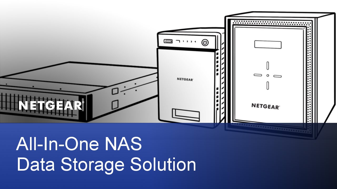 NETGEAR ReadyNAS All-In-One Data NAS Data Storage Solution