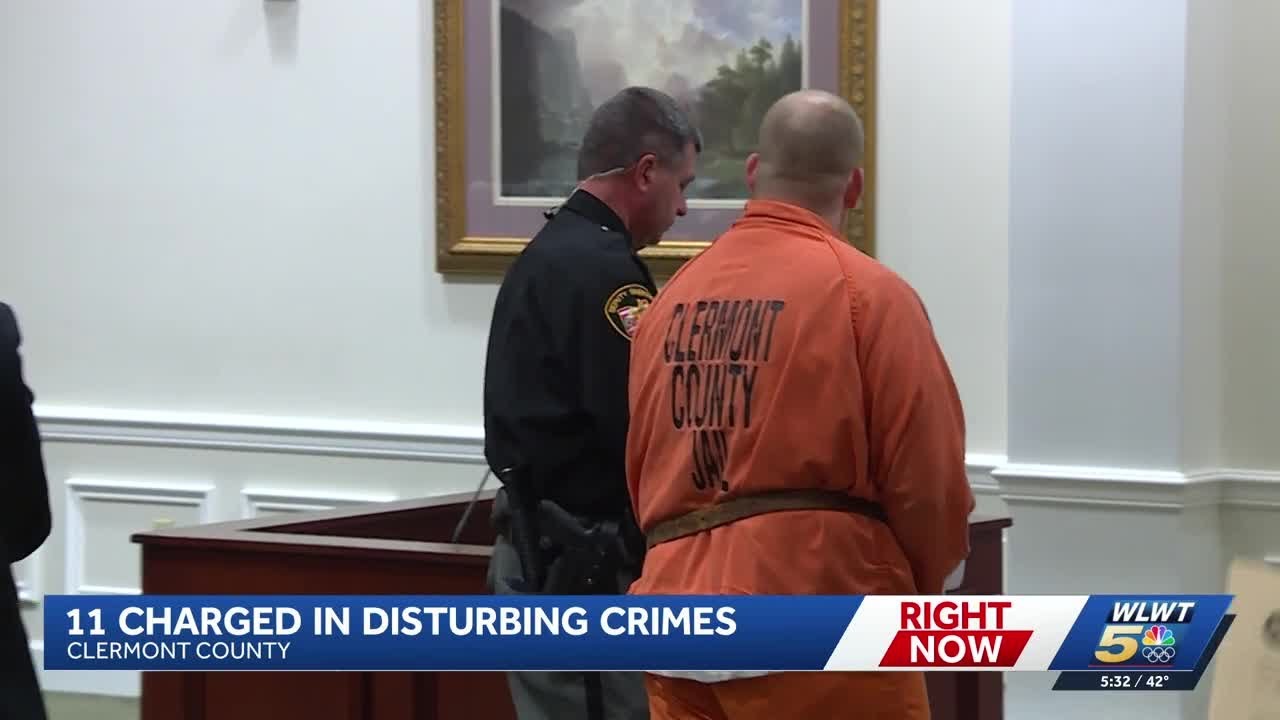 11 charged with child sex crimes in disturbing cases across Clermont County