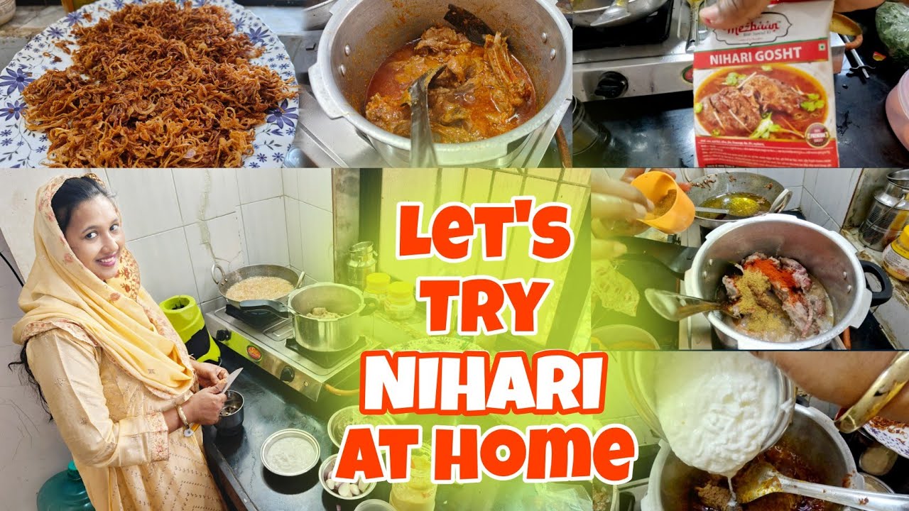Aaj Noor Bhi Banayegi Nihari | Noor ki Recipe | Nihari At Home | Mrsarfaraz Vlogs