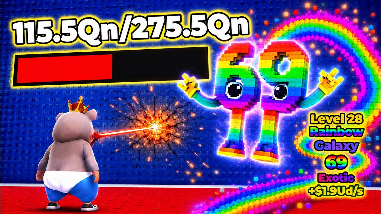 I Got Strongest Brainrot From ADMIN ABUSE In Shoot Lasers For Brainrots Roblox!