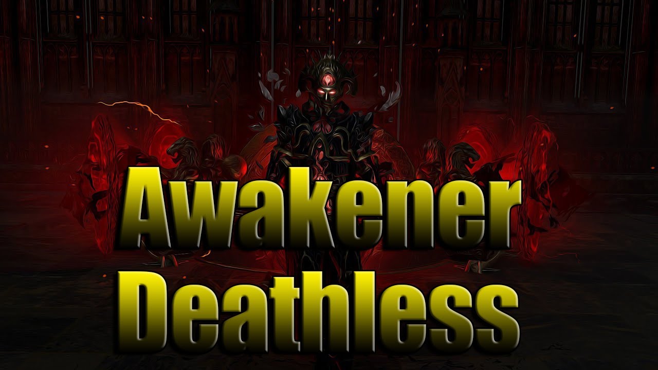 [Path of Exile] Awakener Kill - Deathless