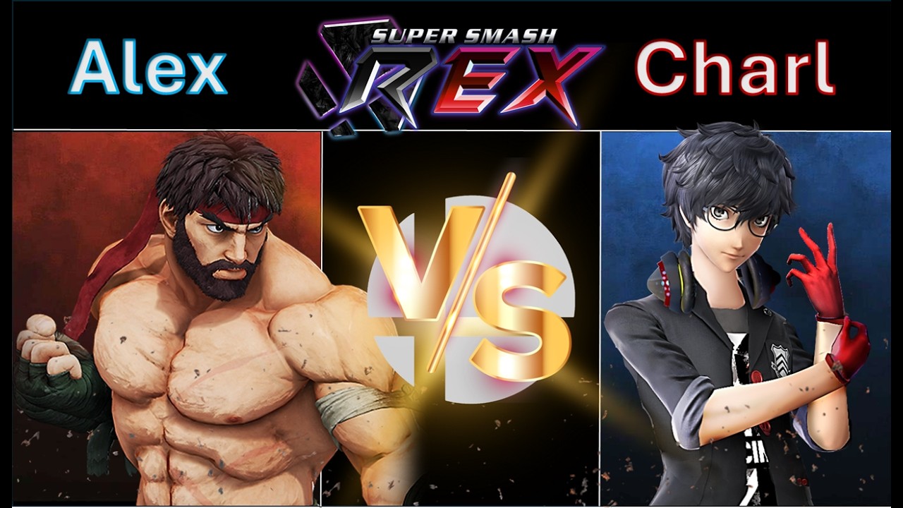 Super Smash REX Ryu vs Joker - Players Match