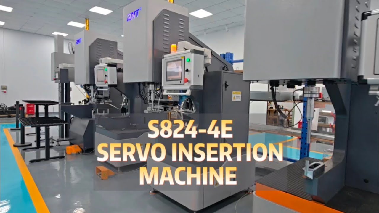 RNT S824-4E: where technology empowers humans, not replaces them. #hardwareinsertionmachine  