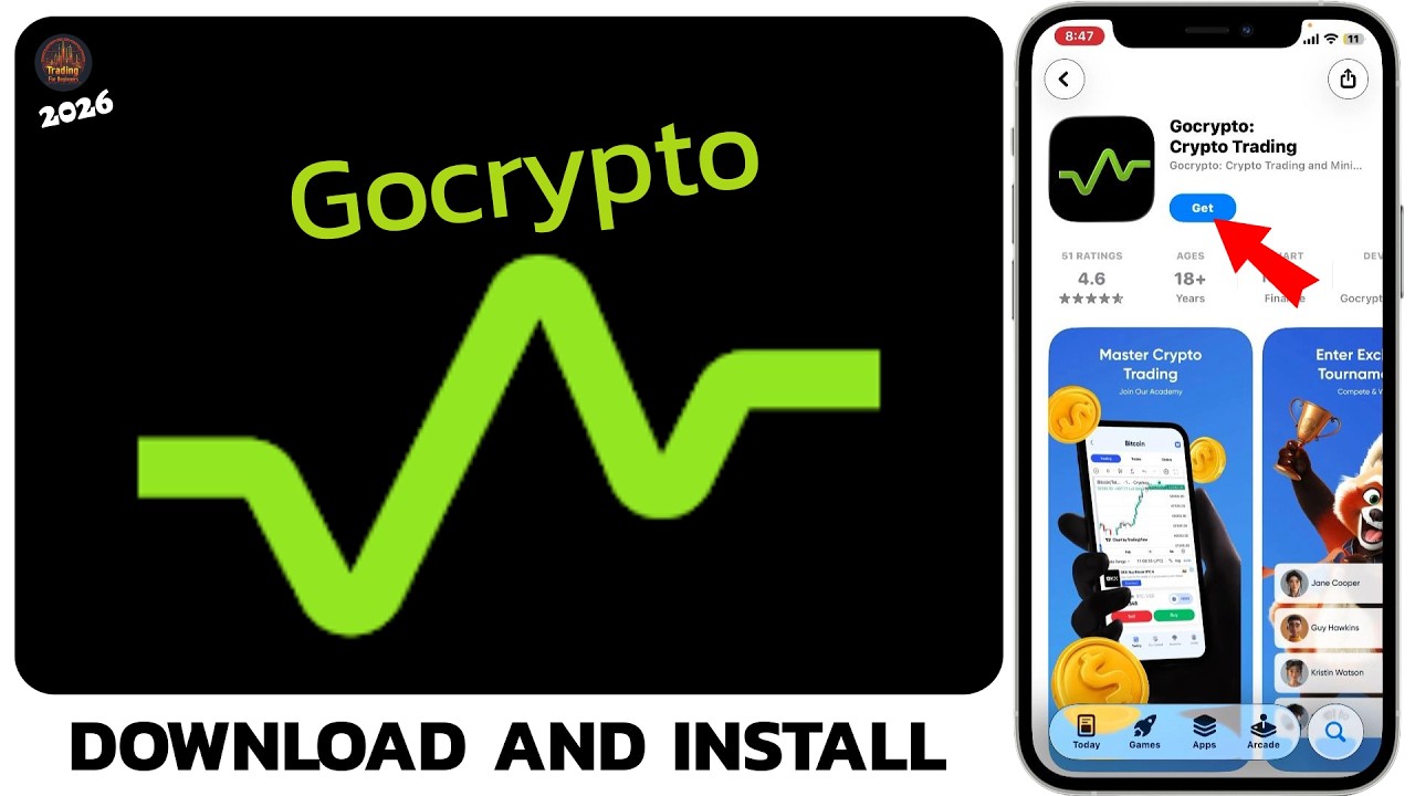 Как скачать и установить приложение GoCrypto (Android и iOS, 2026)?