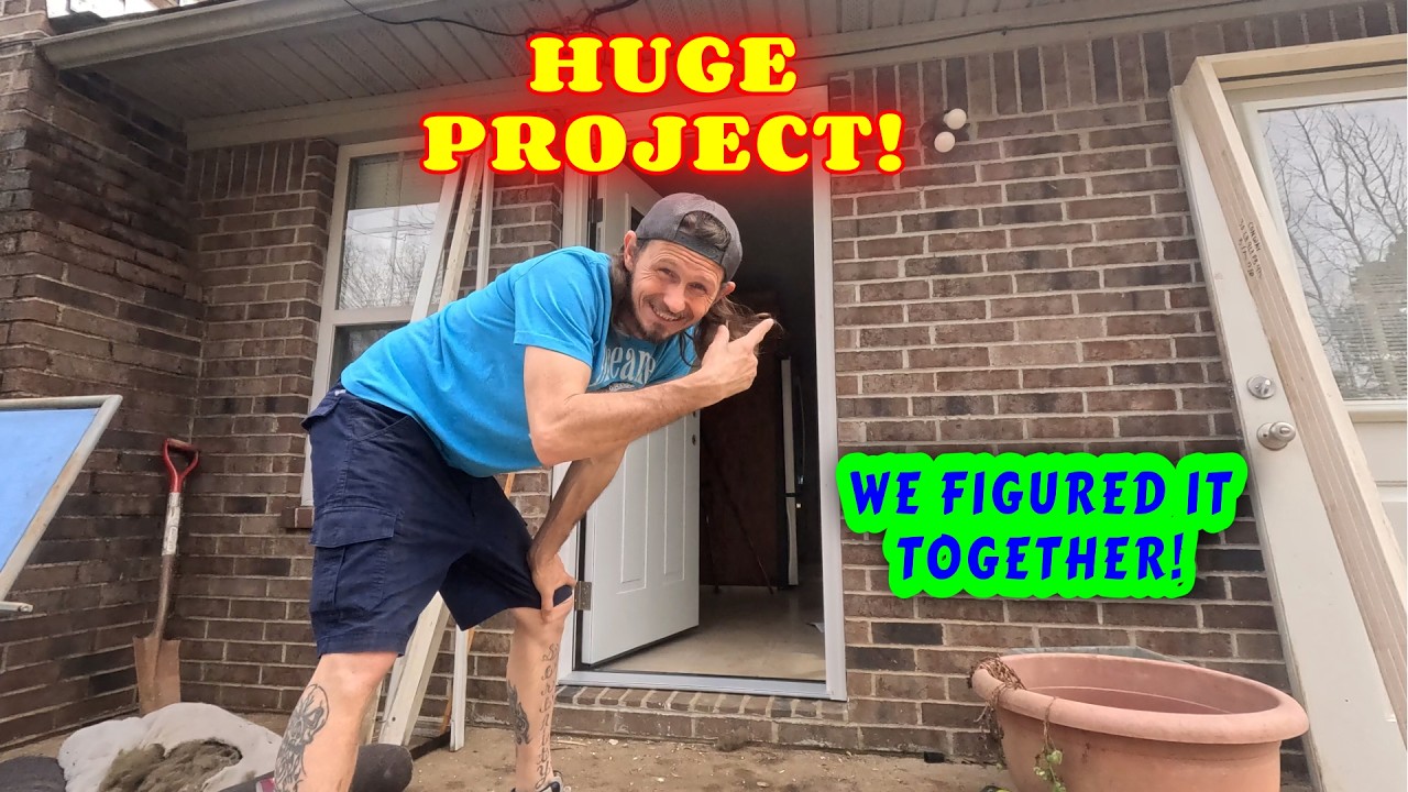 WAS THIS THE BEST WAY TO INSTAL THESE DOORS? | work, couple builds, tiny house, homesteading |