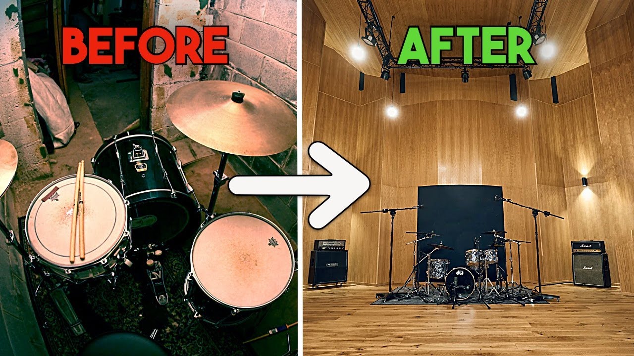 4 Mixing Techniques to get BIGGER Drum Room Sounds!