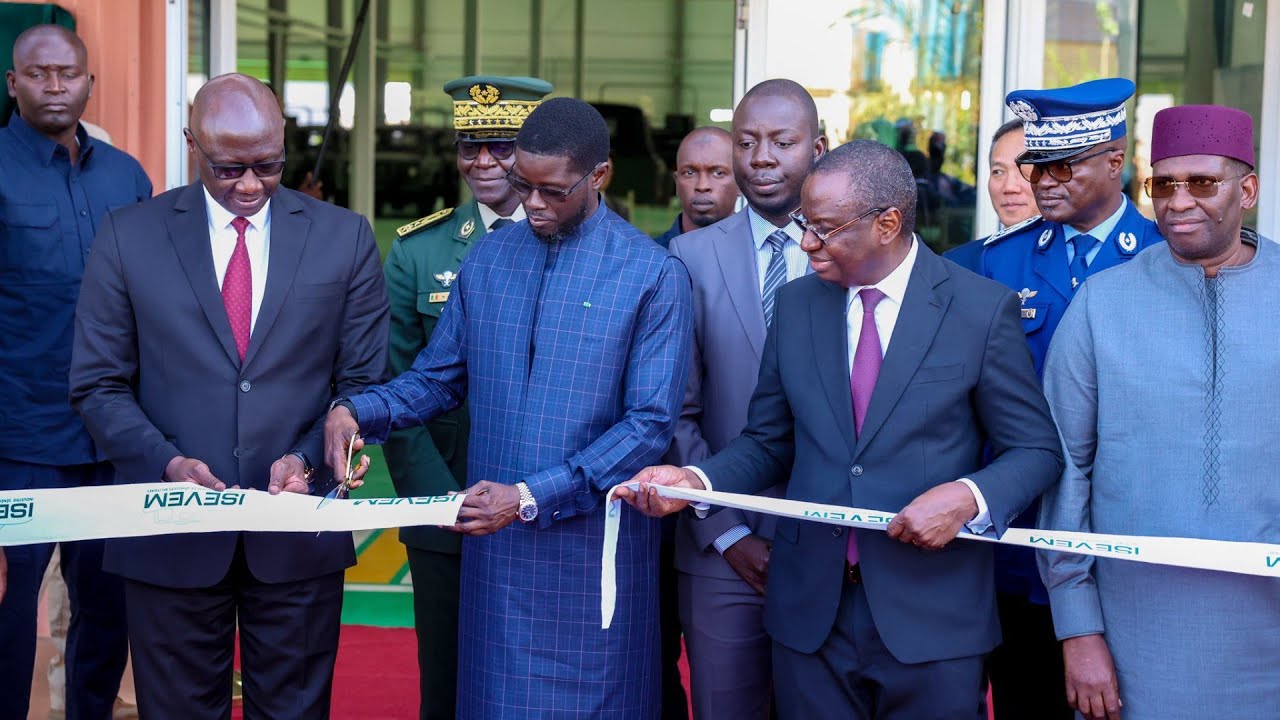 Inauguration de l&rsquo;usine d&rsquo;assemblage de l&rsquo;ISEVEM par le pr&eacute;sident Diomaye Faye