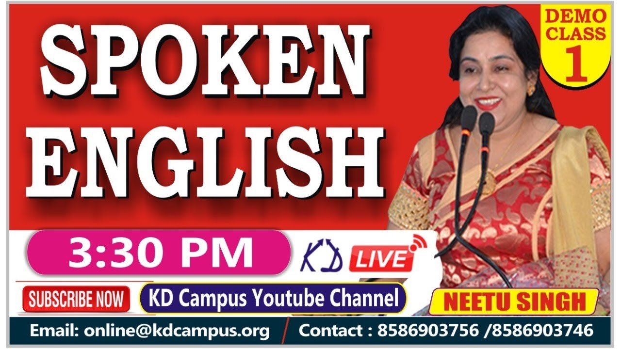 SPOKEN ENGLISH CLASS -01