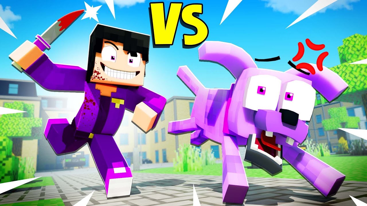 PURPLE DOG vs PURPLE GUY! - Animation