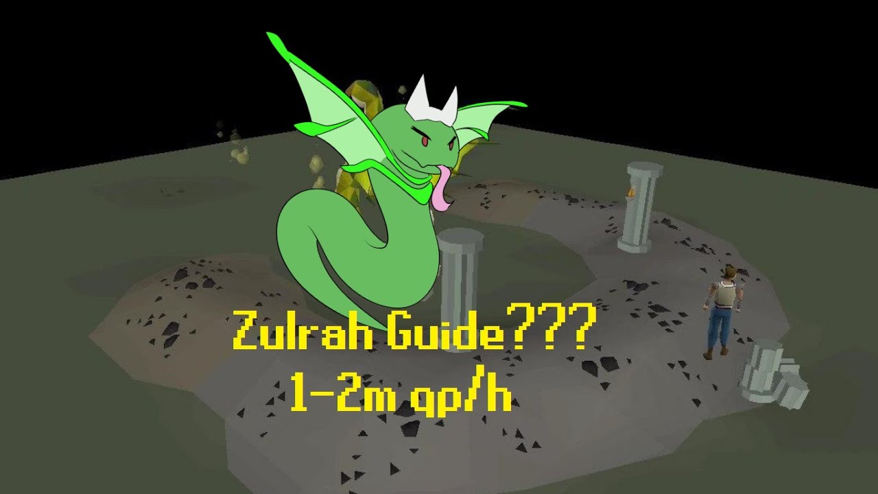 (OSRS) 10 kills at Zulrah | Mid level + Low level gear