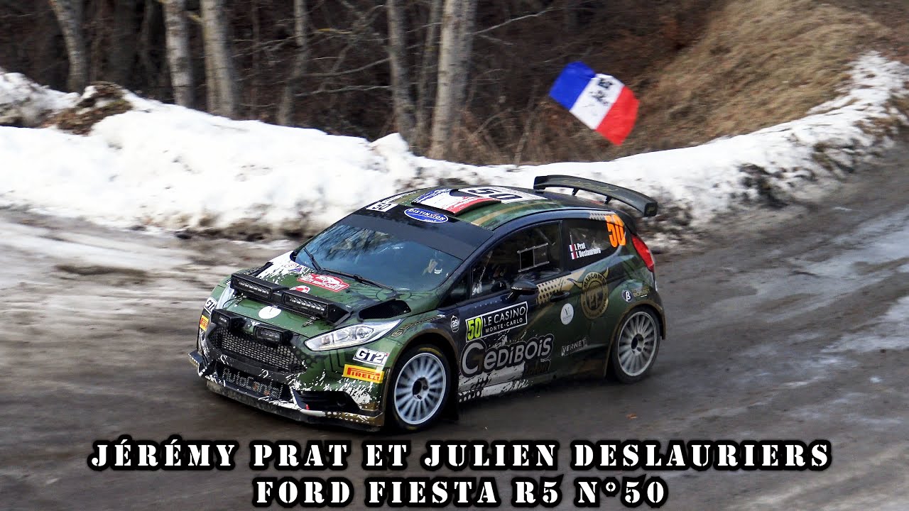 Rallye du Monte Carlo WRC 2024 - Ford Fiesta R5 N°50 - Jérémy PRAT et Julien DESLAURIERS