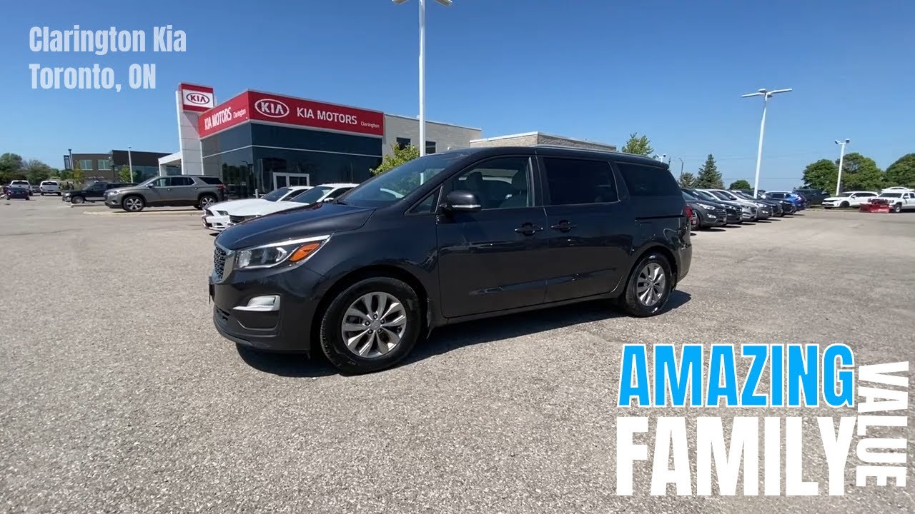 2020 Kia Sedona LX+ Plus Family Van Review at Clarington Kia