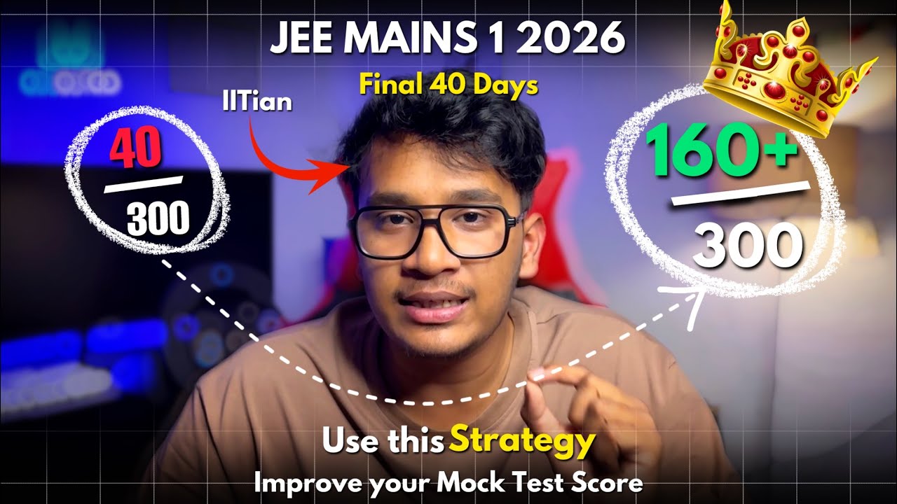 Use 5-Step Strategy to Boost Your Mock Test Marks Fast | Toppers Secret | JEE MAINS 2026 | EduSutra