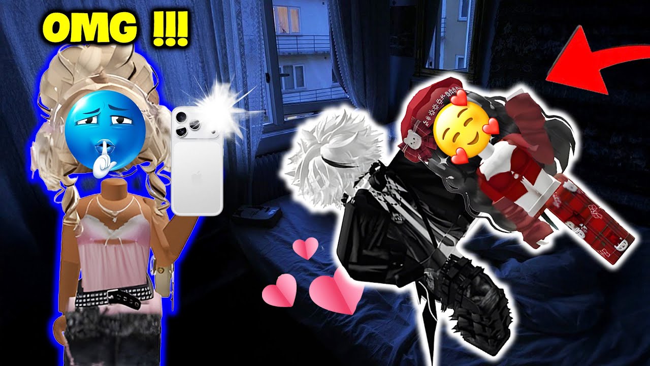 🔥 We Sleepover in the Same House... And Everyone Found Out 🤫 TTS Roblox Story