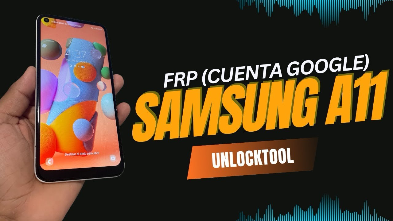 SAMSUNG A11 (Model A115m) FRP CON UNLOCKTOOL 2024