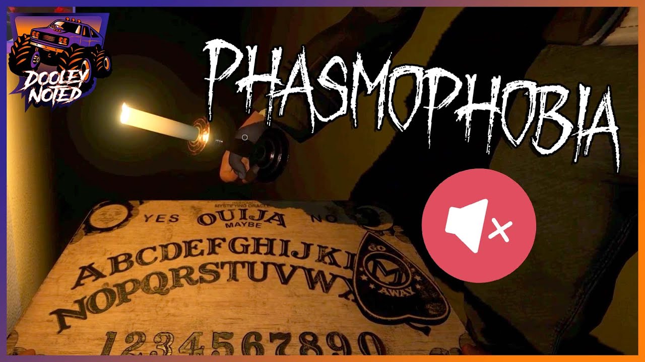 PHASMO WITH NO SOUND?! | Palsmophobia w/ Platy
