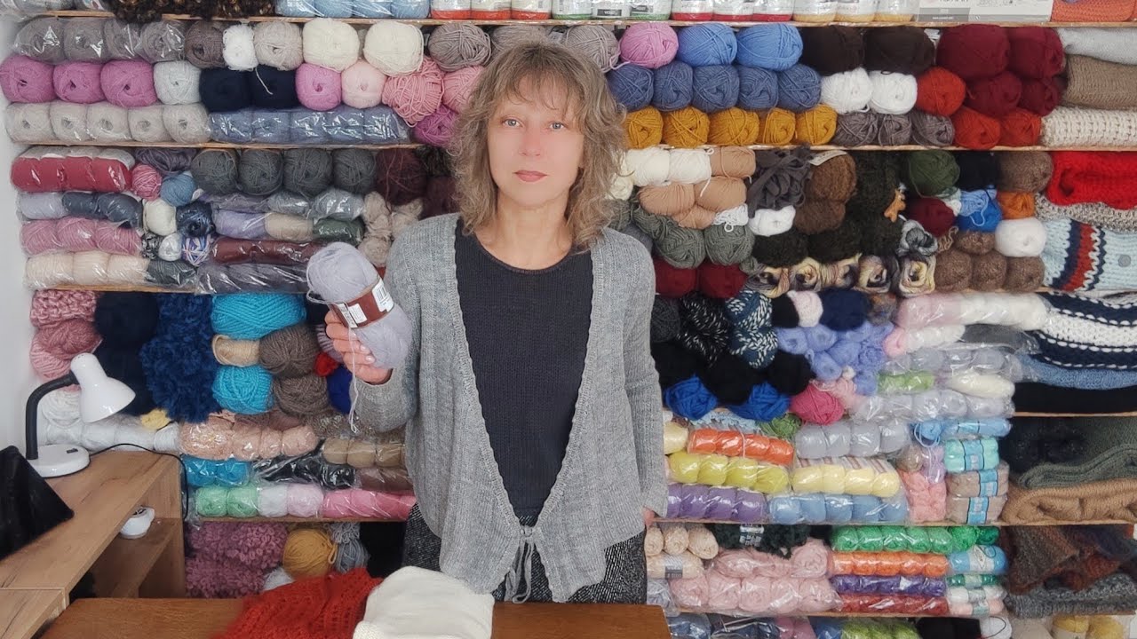 Начинаю вязать кофту . 