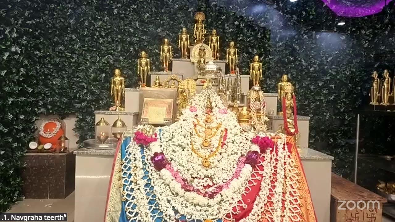 श्री नवग्रह तीर्थ वरूर कर्नाटक padmavati arati 16/01/2026
