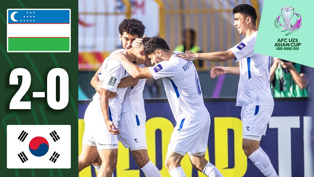 Happy ending for both! | Uzbekistan - Korea Republic | Highlights | AFC U23 Asian Cup&trade;