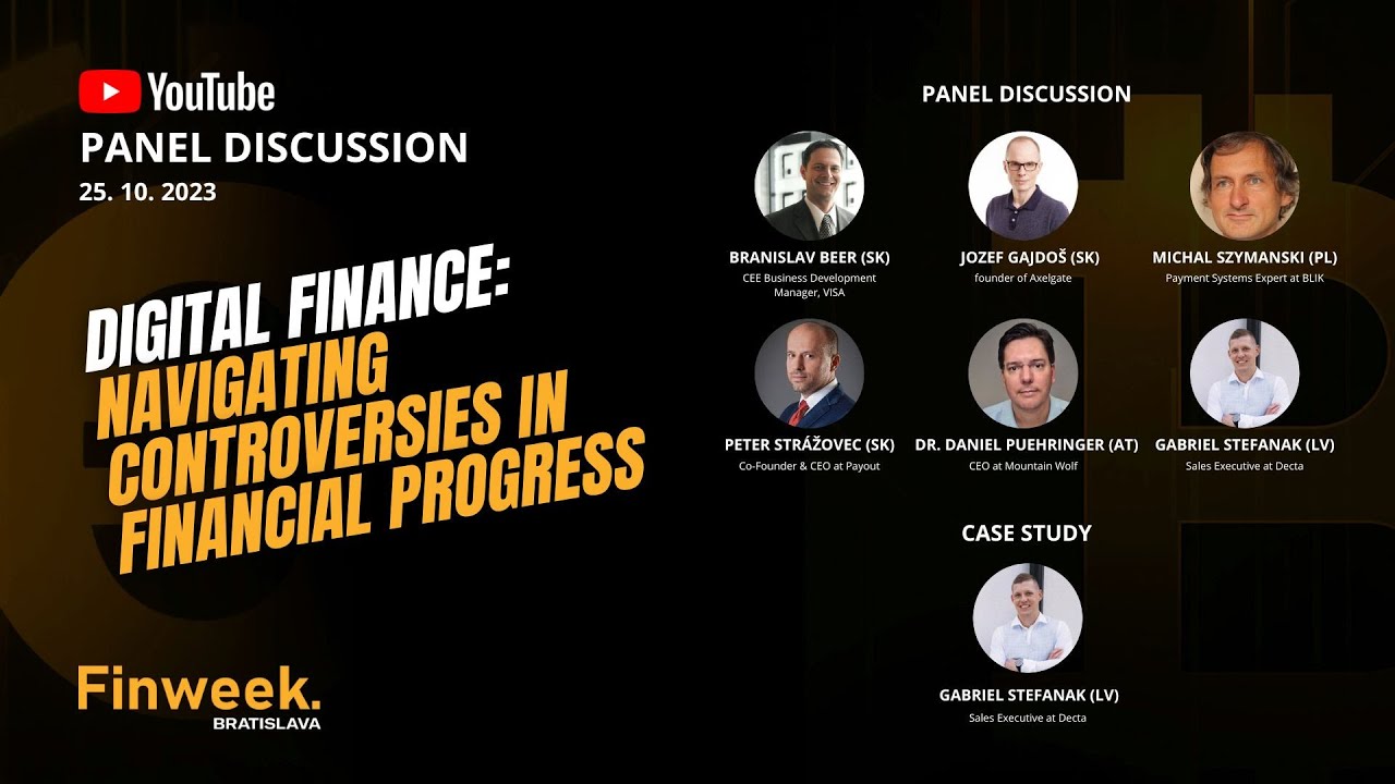 Finweek Bratislava: Future of Payment Services