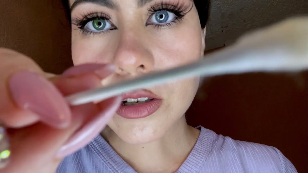 Asmr Hago tus Pestañas/ Asmr Roleplay / Asmr con chicle