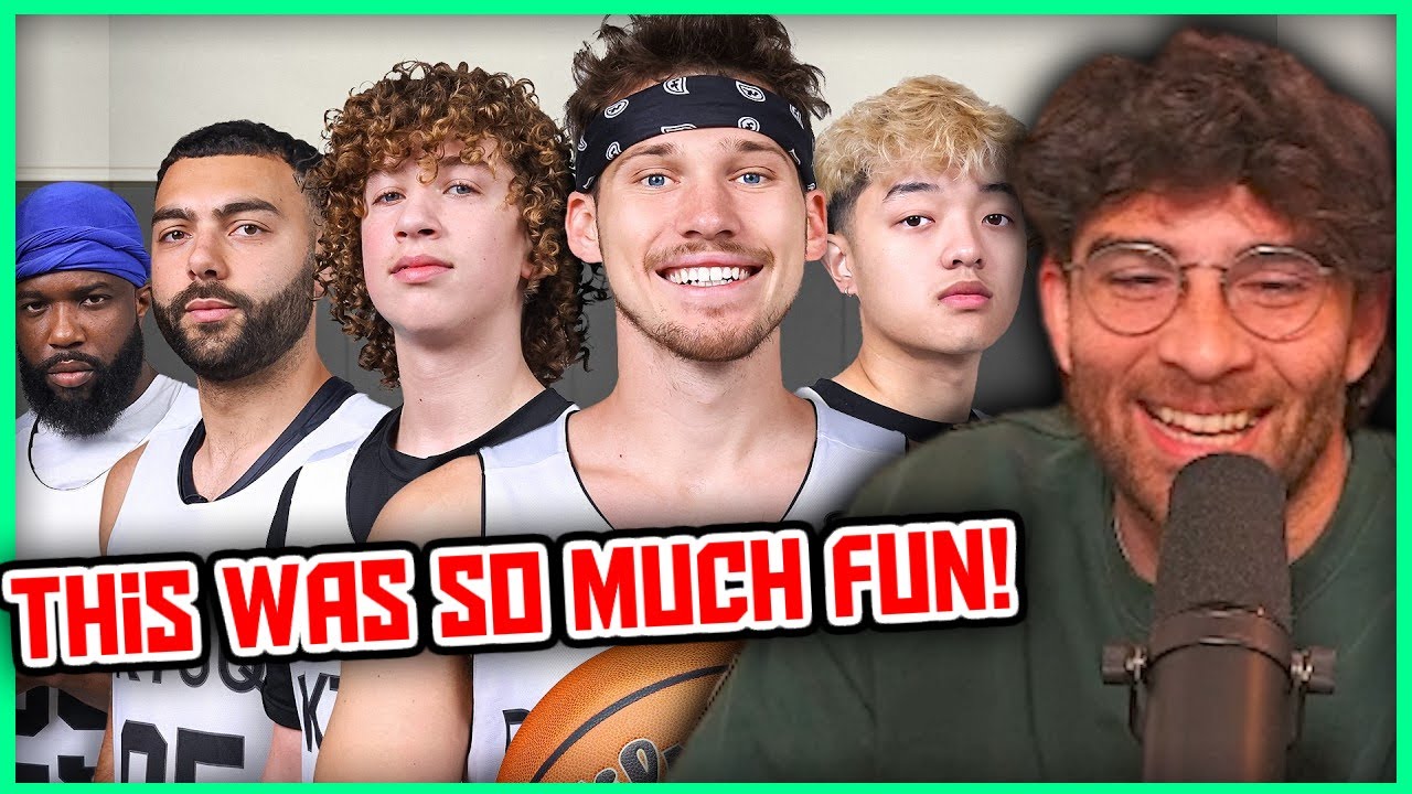 Hasan Played in Jesser's 1v1 Basketball Tournament | Hasanabi Reacts