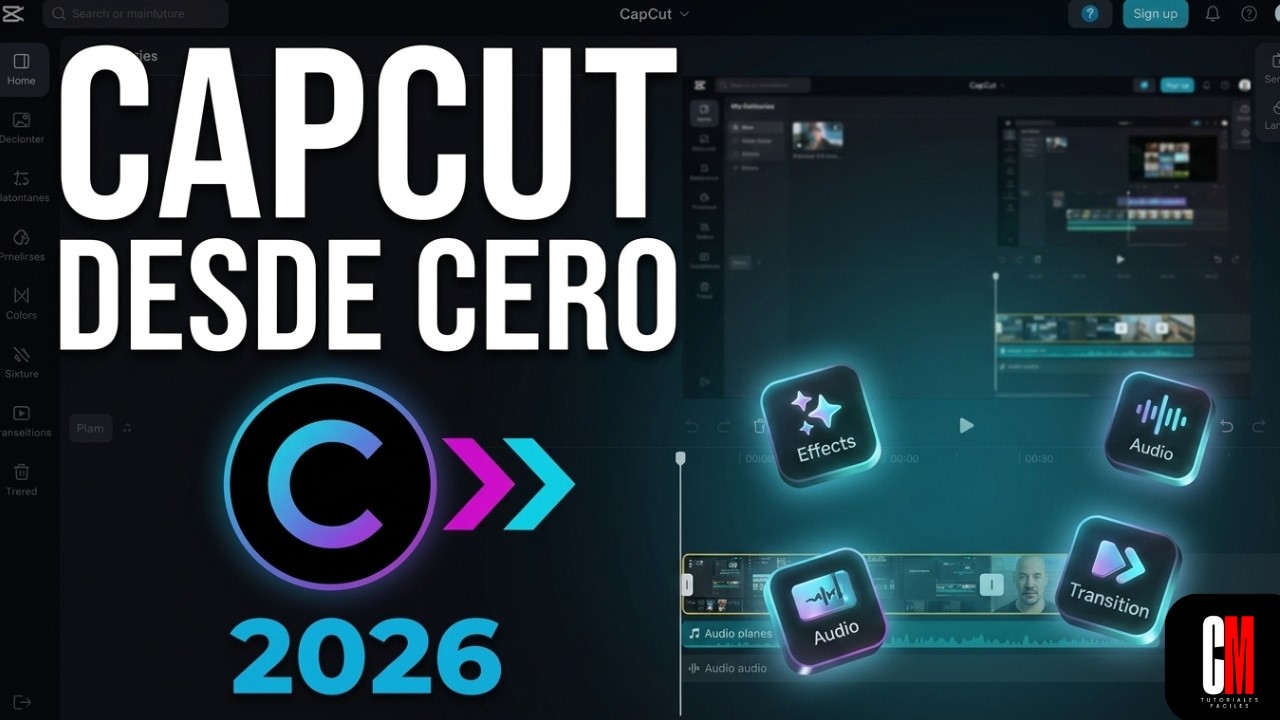 Cómo usar CapCut desde cero | Guía para PRINCIPIANTES 2025