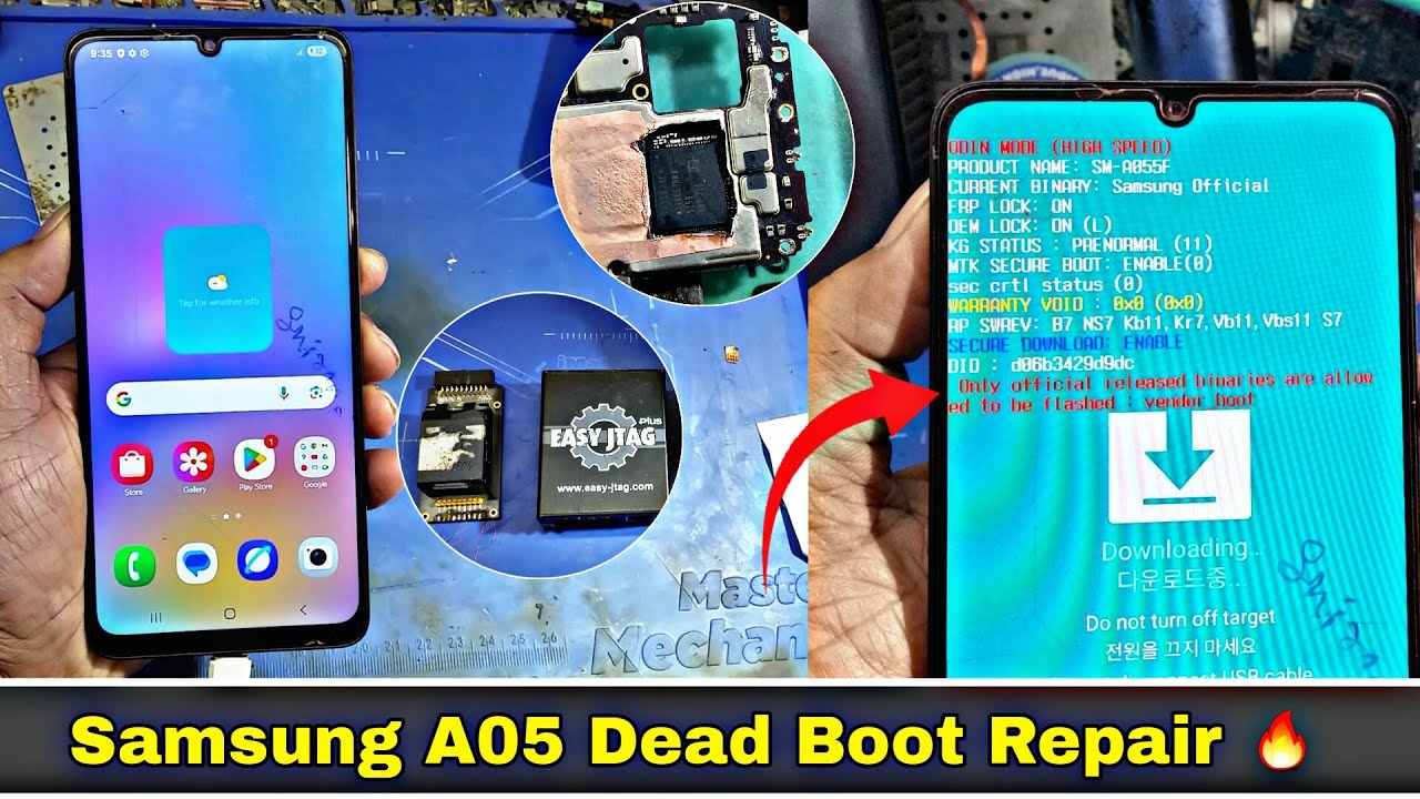 Samsung A05 (A055f) | An error Occurred Updating Solution 🔥 | Flash Fail 😳