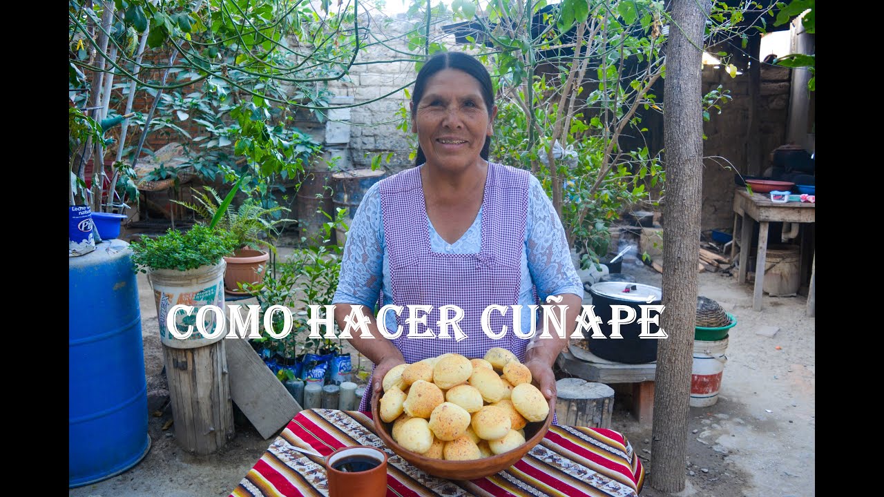 COMO HACER CUÑAPÉ 🤤😋🤤😋(en horno de barro con doña Bernita)