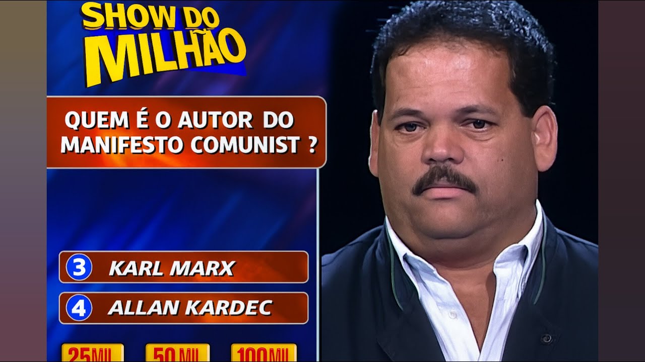 Show do Milhão (1999) | Participante DONIZETE na 1ª Temporada | Silvio Santos no SBT.