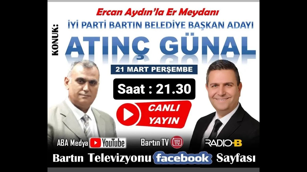 ERCAN AYDIN SORUYOR, İYİ PARTİ BARTIN BELEDİYE BAŞKAN ADAYI ATINÇ GÜNAL CEVAPLIYOR
